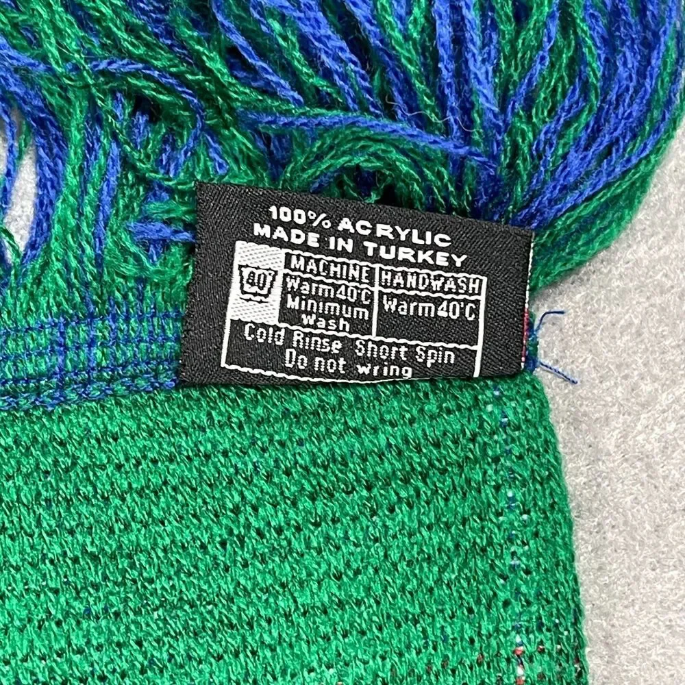 Team USA Climbing Scarf Cascadia 102 Green Blue White Doug Flag Rufneck Scarves